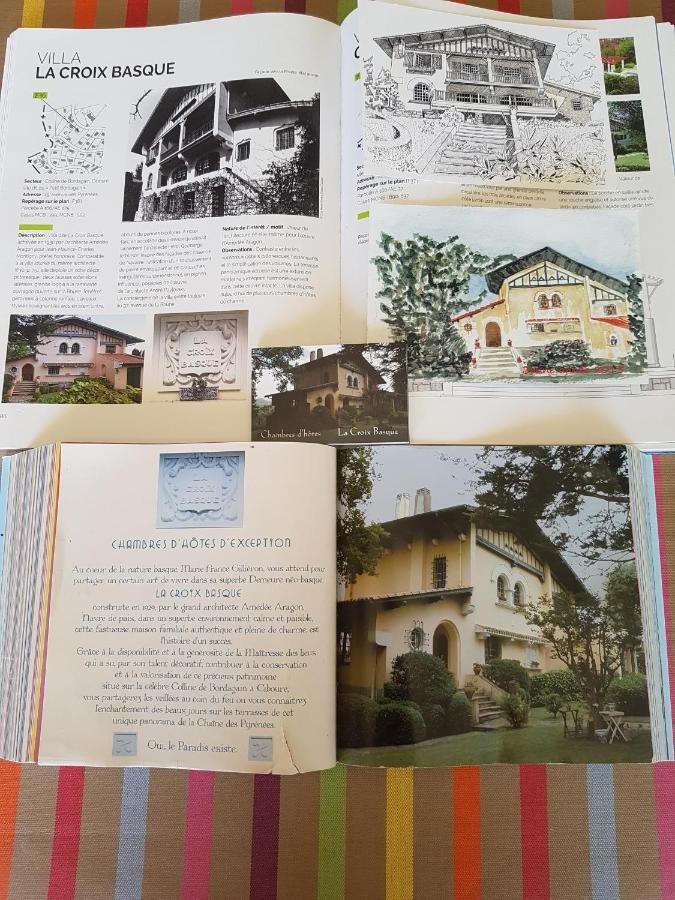 Villa La Croix Basque Ciboure Buitenkant foto